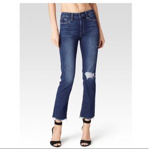 PRICE DROP🦄 PAIGE High Rise Straight Crop Jean✨🌸
